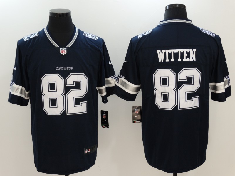 Men's Dallas Cowboys #82 Jason Witten Navy Team Color Vapor Untouchable Limited Stitched Jersey